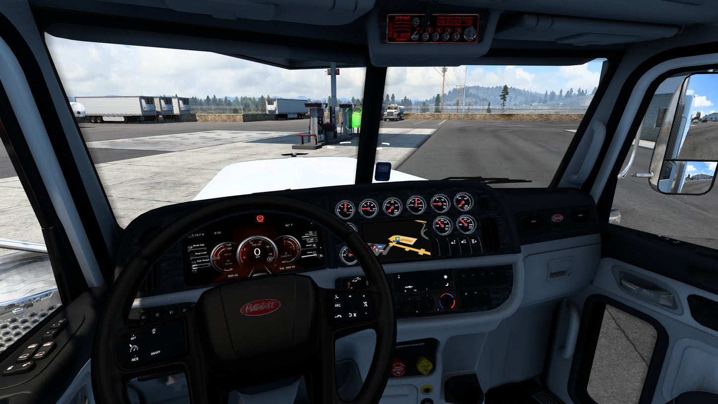 Peterbilt 389 with ARI Legacy Sleepers (w/ & w/o digital dash)